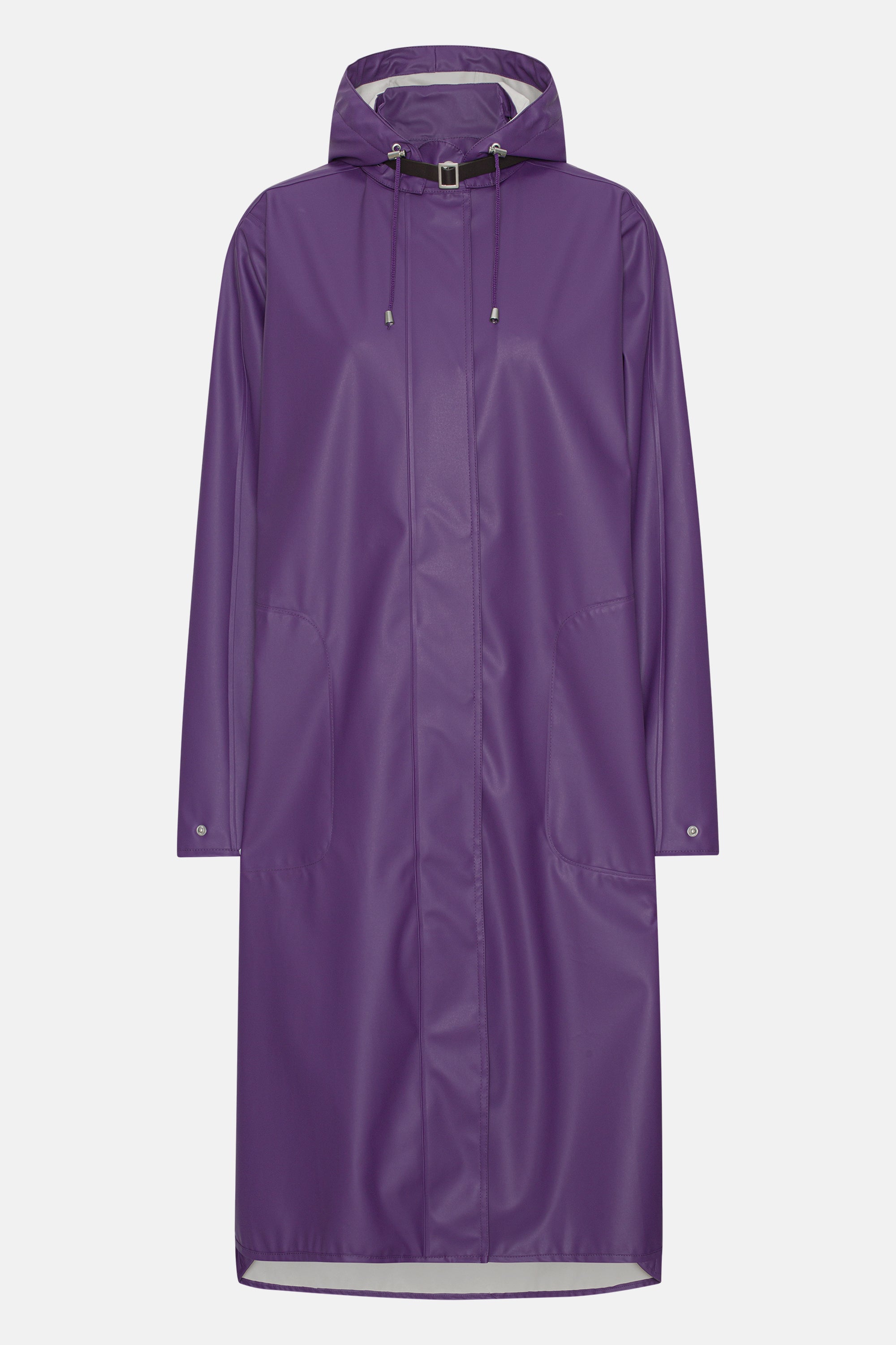 Lang Lett Regnjakke - Purple Rain